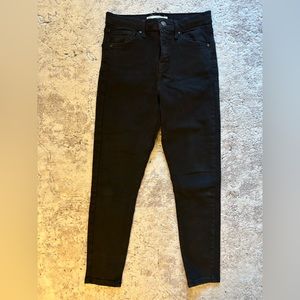 TopShop - Size 28 - Black - High Rise Jamie (inseam 24.5)